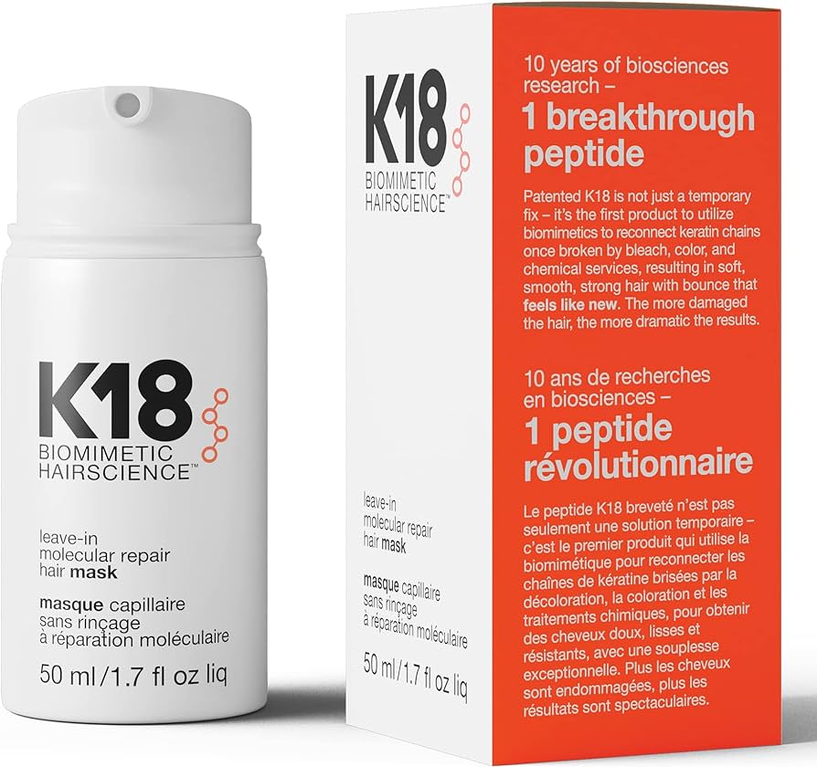 K18 Leave-in molecular repair hair mask